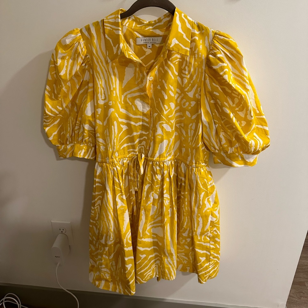 Hunter Bell McCauley Dress in Yellow, size: M